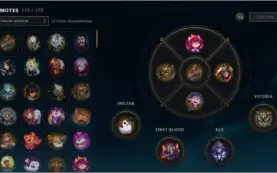 VENDO CONTA LOL COM 298 SKINS E RECOMPENSAS DESDE A SEASON 3