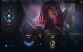 Conta Main Adc - Ex Challenger Flex/Mestre Soloq Muita Skin