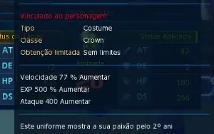 LADMO Omega Starter Uniforme Perma 2º Níver e Digis SSS/SSS+