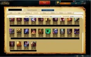 Conta de LOL