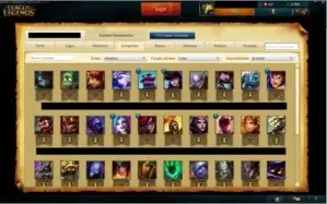 Conta de LOL