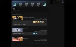Conta steam lv 38 com 89 jogos aleatorio