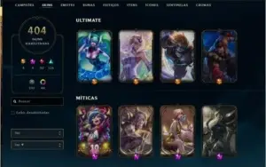 Conta Damante 4 com + fe 400 Skins