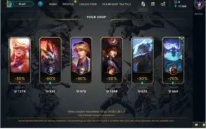 CC LOL TODAS RECOMPENSAS LV30 INTACTAS