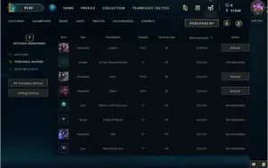 CC LOL TODAS RECOMPENSAS LV30 INTACTAS
