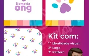 Logomarca pra Ong Kit Profissional Promoção!
