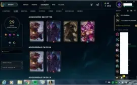 Conta ouro 4 Lol