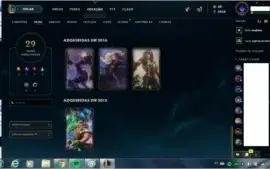 Conta ouro 4 Lol