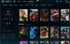 Conta league of Legends gold 3 level 268