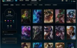 Conta league of Legends gold 3 level 268
