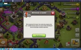 Clash Of Clans CV9 - 575 gemas, nick change e construtores 5