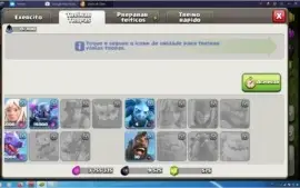 Clash Of Clans CV9 - 575 gemas, nick change e construtores 5
