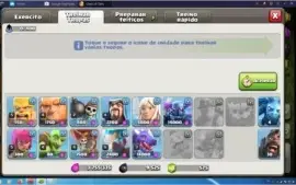 Clash Of Clans CV9 - 575 gemas, nick change e construtores 5