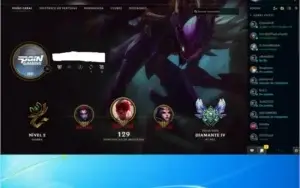 Conta lol diamante 4
