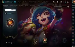 Conta Unranked League of Legends lv 20