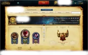 Conta league of legends gold s6,s5. 150 skins,36k de ip