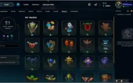 CONTA LEAGUE OF LEGENDS - UNRANKED - 420 SKINS