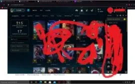 vendo conta de lol gold 4 boa e barata!