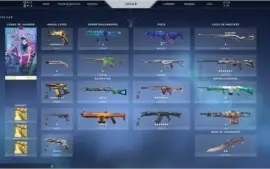 CONTA VALORANT, MAIS DE 1k EM SKINS + CONTA LOL