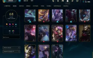 Conta challenger league of legends