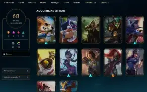 Conta challenger league of legends