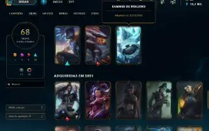 Conta challenger league of legends