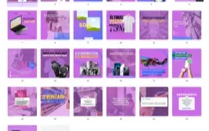 Pack Canva Lojistas - 25 Artes Editáveis