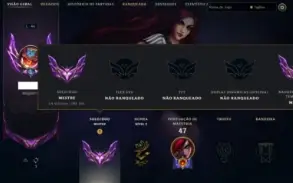 Conta Lol Mestre 185pdl MMR Alto Handlvl 2020