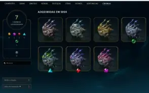 Conta Lol Mestre 185pdl MMR Alto Handlvl 2020