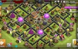 Conta Clash Of Clans CV8 + Clash Royale Arena 13