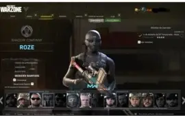 Conta Warzone com varias skins e armas mw