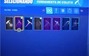 Fortnite - Passe 5 Full + Pacote Inicial Piloto + Skins PS4