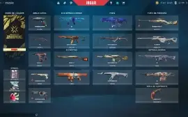 Conta Valorant Gasto 2k em Skins