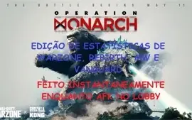 FERRAMENTA QUE MODIFICA AS ESTATÍSTICAS WARZONE