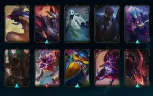Conta Antiga DIAMANTE , Todos Campeões 575K Ea, Ótimas Skins