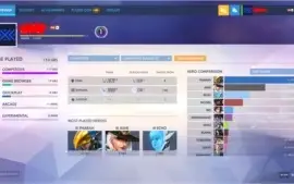 Conta overwatch com varias skins muito barata