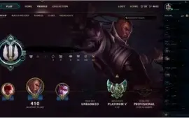 Conta de LOL