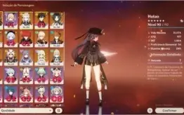 AR 57 Hu tao, Xiao, Itto, Tartaglia, Kazuha, Zhongli,...