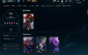 Ferro 2 com 150 Champs e 96 Skins