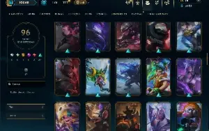 Ferro 2 com 150 Champs e 96 Skins