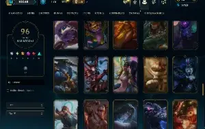 Ferro 2 com 150 Champs e 96 Skins
