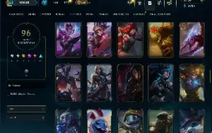 Ferro 2 com 150 Champs e 96 Skins