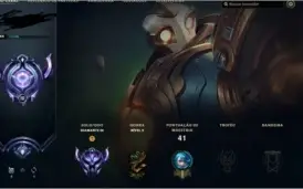 Conta diamante 3, skin vitoriosa, mmr d1+