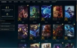 Conta diamante 3, skin vitoriosa, mmr d1+
