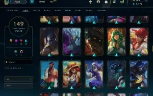 Conta Com Aatrox E Evelynn Prestígio 2022 + Borda