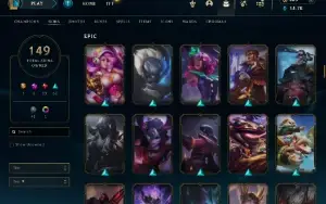 Conta Com Aatrox E Evelynn Prestígio 2022 + Borda