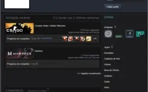 Conta Steam 15 anos CSGO Prime