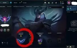 CONTA LOL DIAMANTE 1/KAYLE JUIZA , RAMMUS REI E TRISTANA+