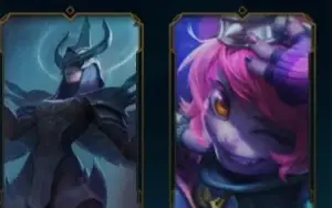 CONTA LOL DIAMANTE 1/KAYLE JUIZA , RAMMUS REI E TRISTANA+