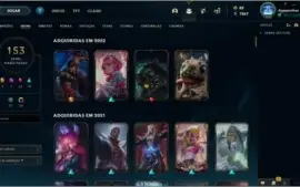 Conta league of legends